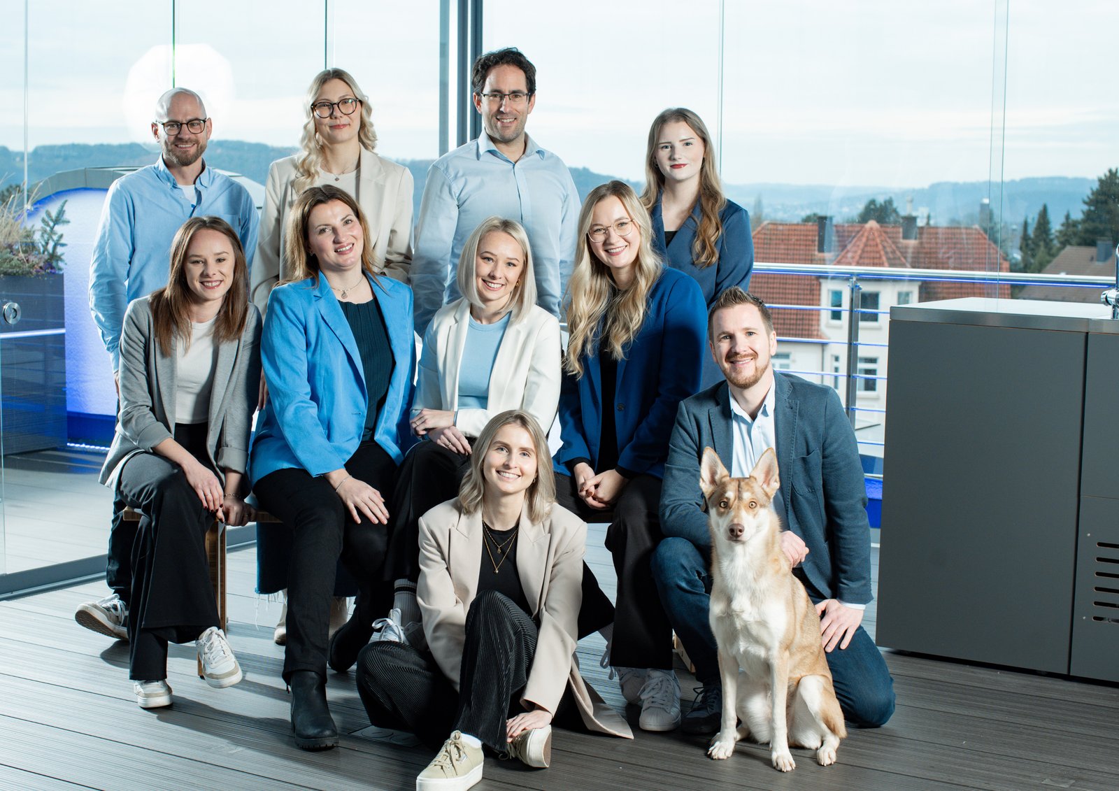 Das gesamte Team von Online Experience